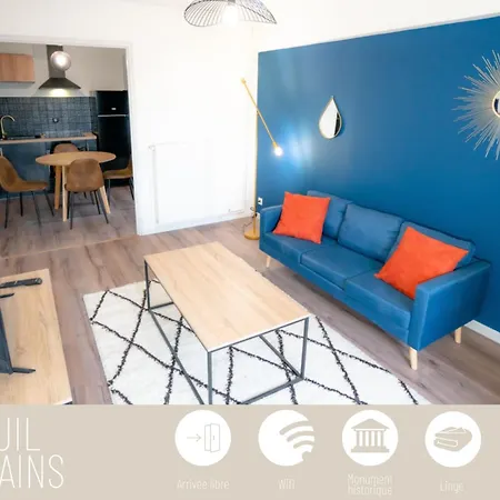 * Le Retro : Hyper Centre* Apartment Luxeuil-les-Bains Exterior photo